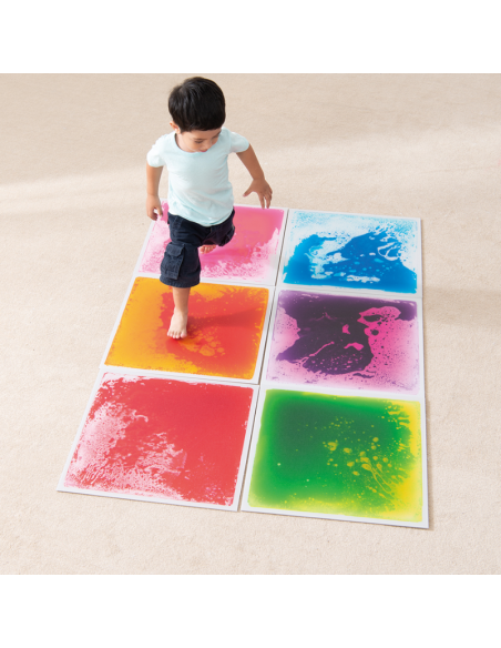 Pack de 6 Losetas Sensoriales - Estimulación y Diversión Infantil