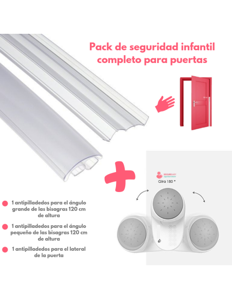 Pack de Protección para Puertas 120 cm | Segurbaby