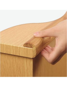 2 metros de Protección para Esquinas – Imitación Madera | Segurbaby 2
