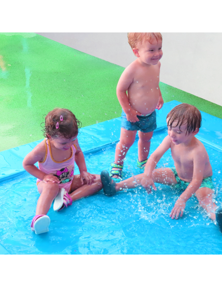 Piscina infantil segura para chapoteo | Diversión sin riesgos