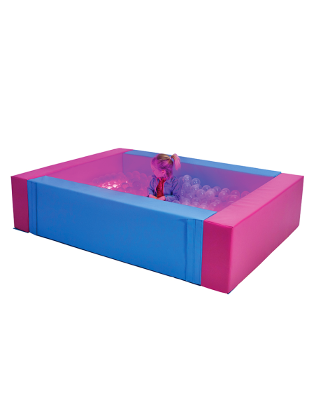 Piscina de bolas interactiva sensorial
