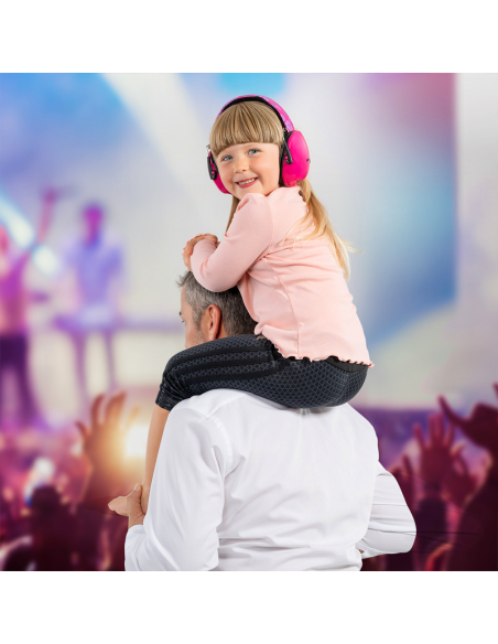 Auriculares Infantiles Rosa | Protección Auditiva para Niños