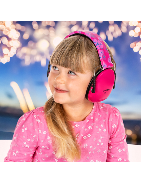 Auriculares Infantiles Rosa | Protección Auditiva para Niños