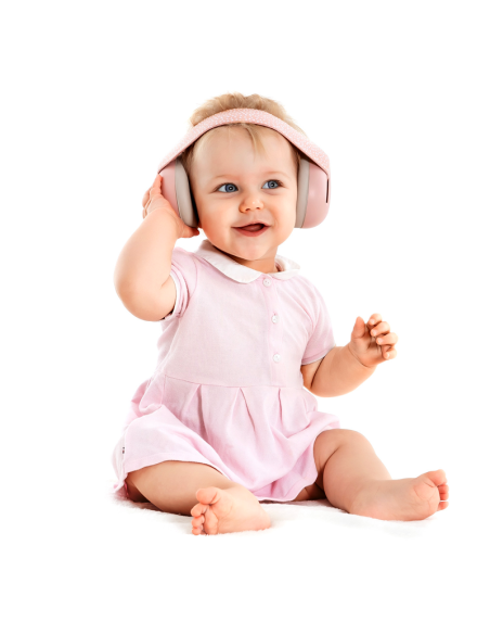 Auriculares Antiruido para Bebé Rosa Suave