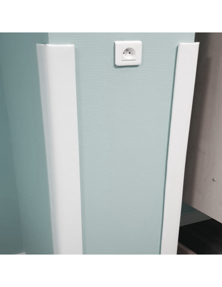 Protector de Esquinas Blanco 7x7 - Seguridad Infantil y Decoración