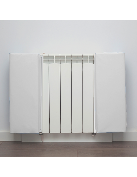 Protector de Radiador Estándar Blanco - Seguridad y Estilo