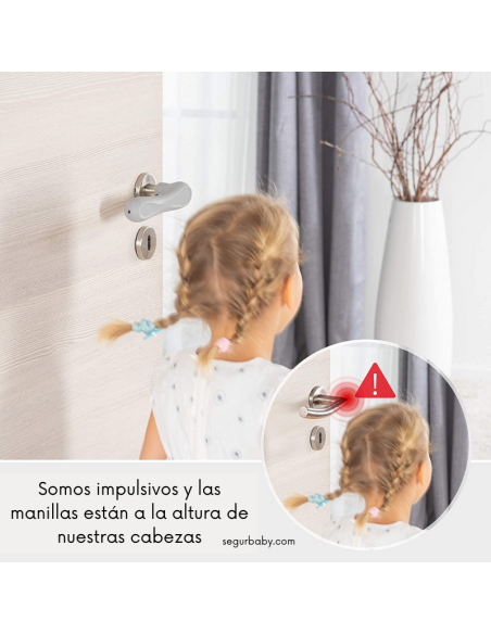 Protector Antigolpes para Manillas de Puertas – Seguridad Infantil
