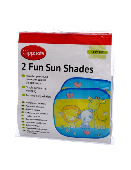 Cortinillas Plegables para Coche Clippasafe – Protector Solar Infantil