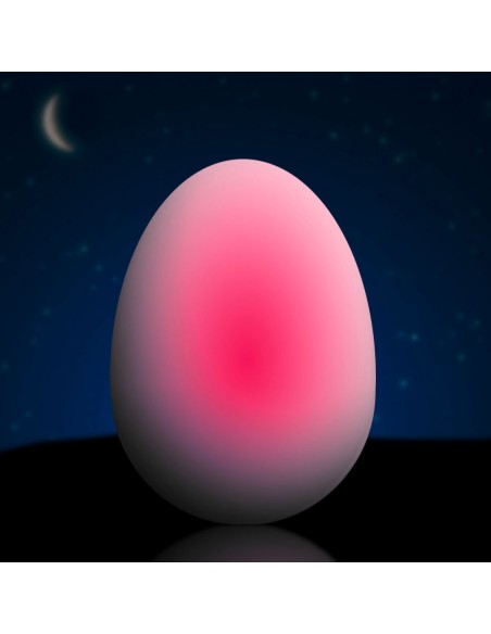 Punto de Luz LED Huevo | Luz Nocturna Infantil Segura y Económica
