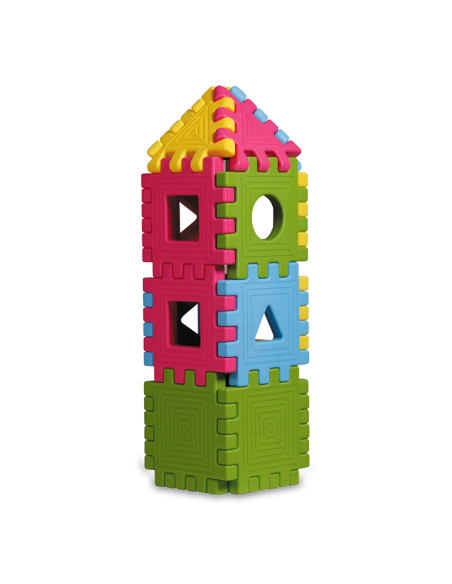 Puzle Infantil 3D de 24 Piezas – Estimula Creatividad y Coordinación