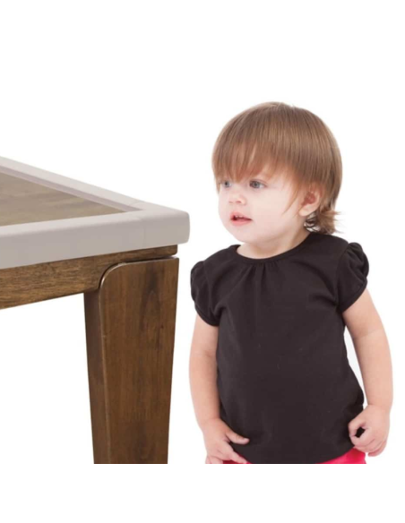 Rollo Protector de Cantos Gris – Seguridad infantil | Segurbaby