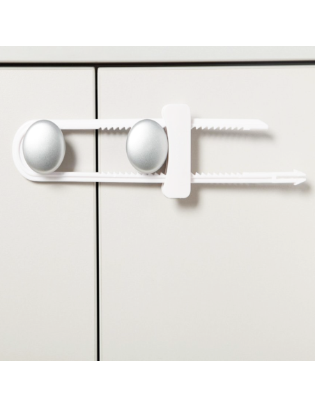 Protector Armarios Doble Puerta - Seguridad Infantil Fácil Instalación