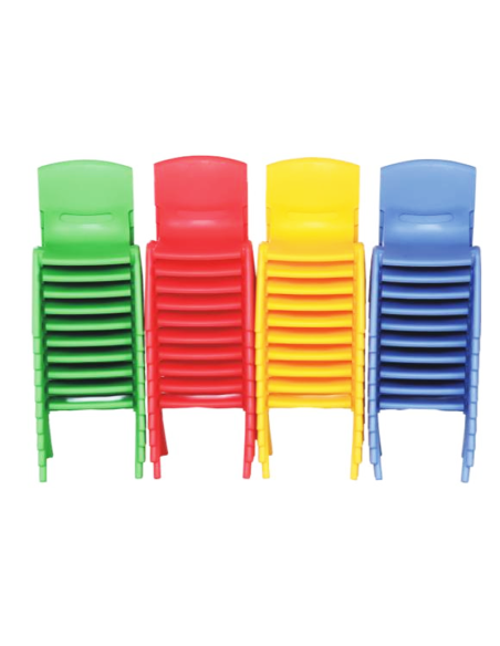 Silla Escolar Apilable de Polipropileno | Segurbaby