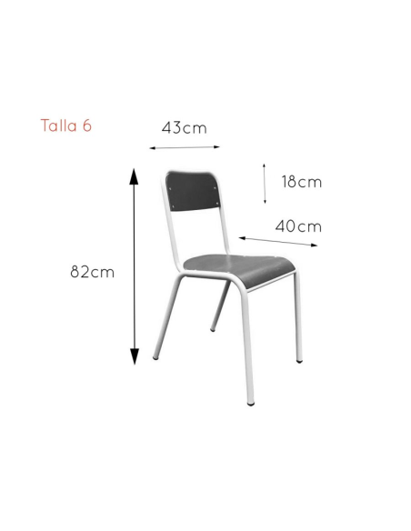 Silla escolar MASTER