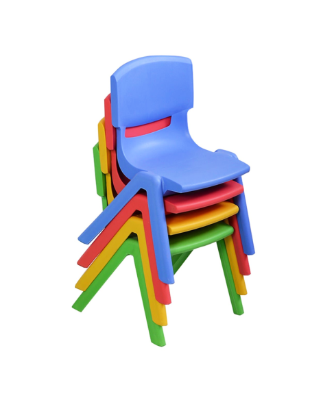 Silla Escolar Apilable de Polipropileno | Segurbaby
