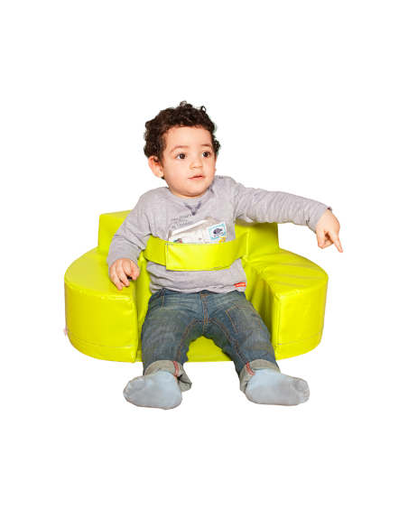 Sillón bebé con o sin cinturón de seguridad