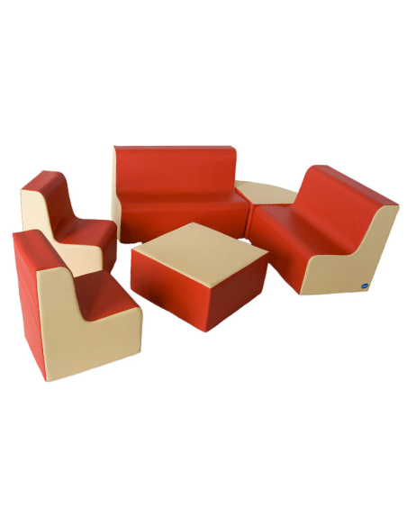 Sillón infantil grande triple