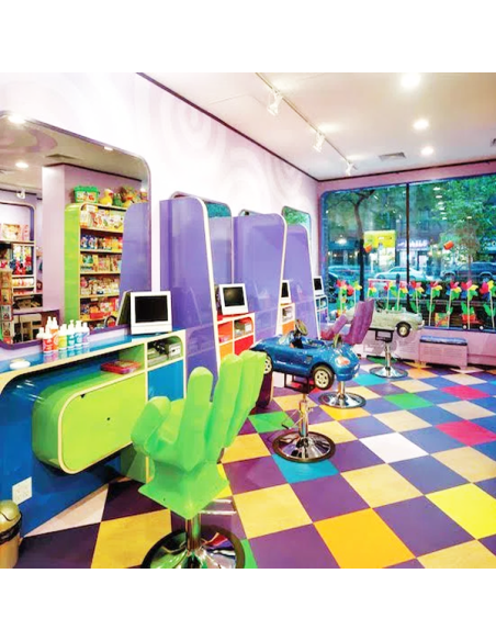Losas de Vinilo Autoinstalable | Pavimento Antideslizante Infantil