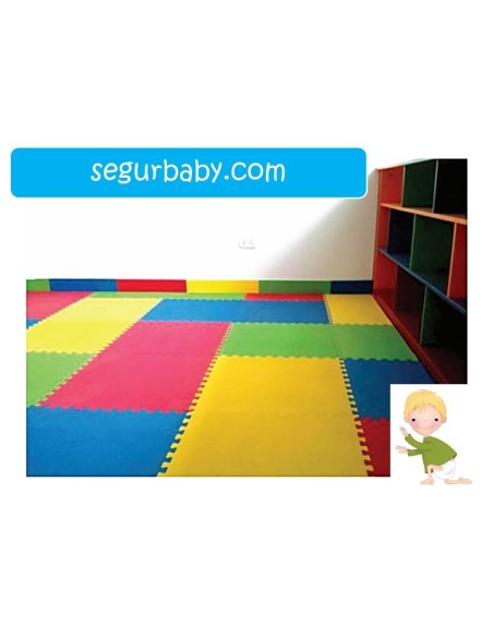 Suelo Tatami infantil para interiores | Seguro y colorido