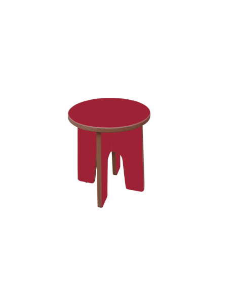 Taburete cocinita de madera Mobeduc
