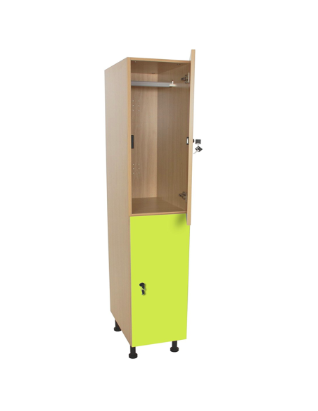 Taquilla escolar 2 puertas (ancho 40 cm) Mobeduc