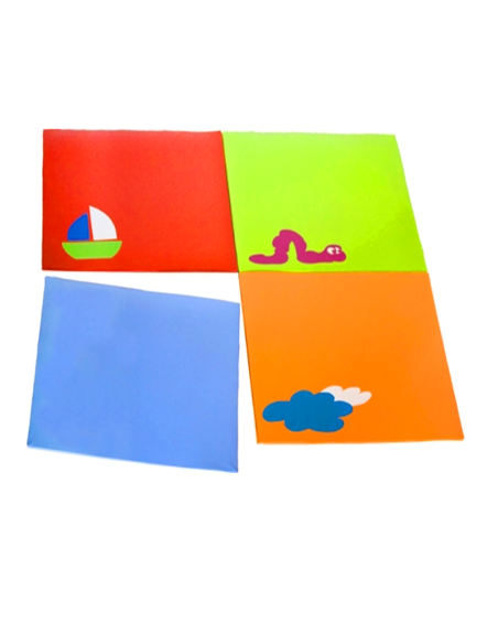 Tatami infantil tacto piel 130x130x2 (sin dibujos)