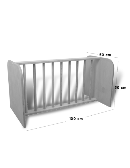 Valla infantil móvil 100 cm