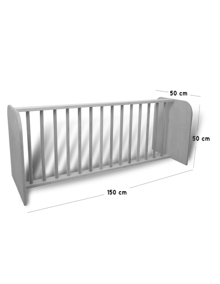 Valla infantil móvil 150 cm