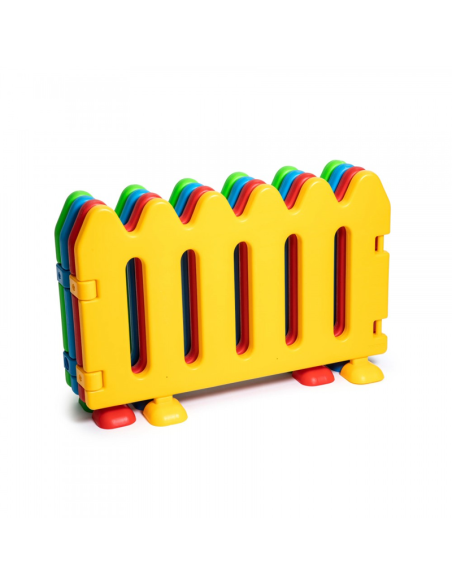 Pack de 4 vallas Infantil Plegable | Seguridad infantil y diversión