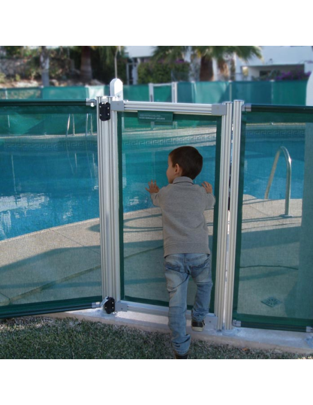 Valla Piscina Flash Verde 1.22 m | Certificada AFNOR | Autoinstalable
