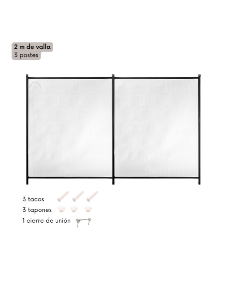 Valla de Seguridad para Piscina | Protección Infantil Desmontable