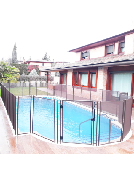 Valla de Seguridad para Piscina | Protección Infantil Desmontable
