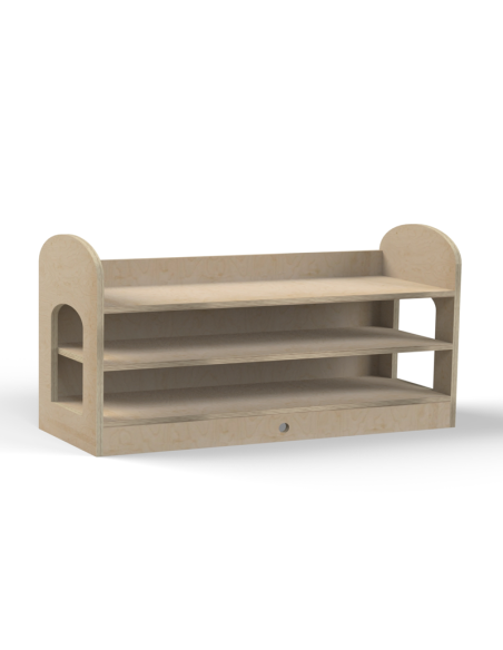 Estantería Montessori 3 niveles