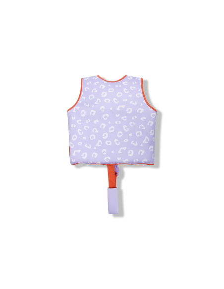 Chaleco Aprendizaje Lilac Panther Print 3-6 Años - Seguridad Infantil