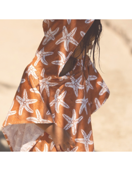 Poncho de Playa para Niños 2-6 Años |Secado Rápido