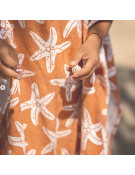 Poncho de Playa para Niños 2-6 Años |Secado Rápido
