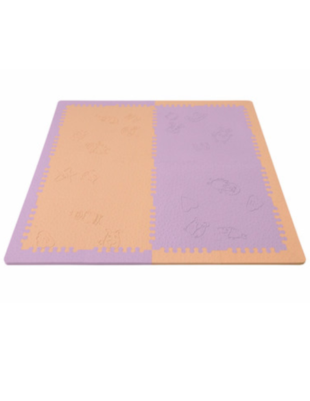 Alfombra Bebé Mini Bicolor – Suave, Segura y Portátil