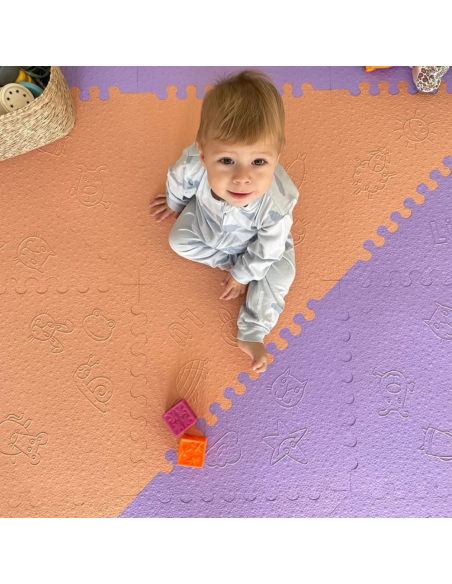 Alfombra Puzzle Lubabymats - Diversión con Seguridad Infantil