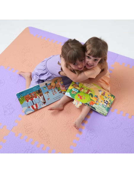 Alfombra Puzzle Lubabymats - Diversión con Seguridad Infantil