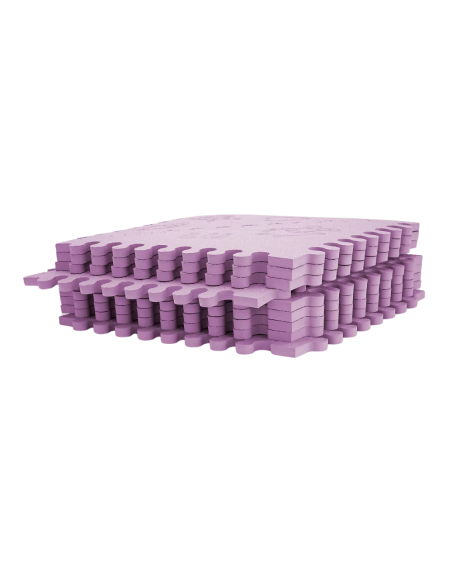 Alfombra Puzzle Bebé Lubabymats Lilac- Seguridad y Diversión
