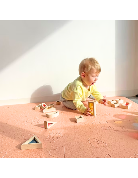 Alfombra Puzzle Lubabymats - Seguridad y Diversión para Bebés