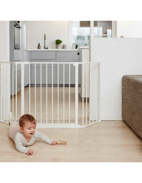 Barrera de seguridad infantil Flex M – Ajustable y segura