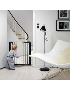 Barrera de Seguridad Infantil Negra – Ajustable hasta 119,3 cm 2