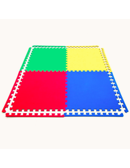 Suelo Tatami infantil para interiores | Seguro y colorido