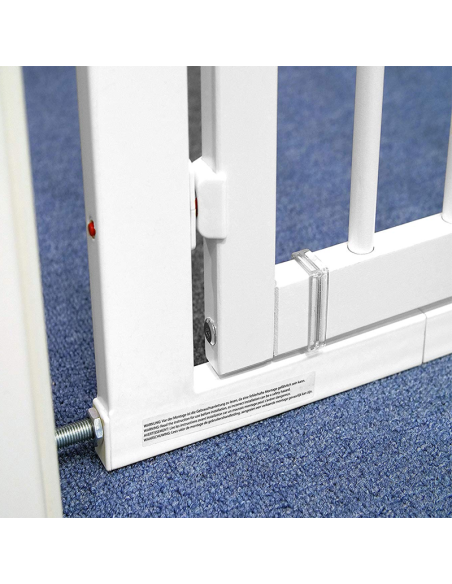 Barrera de Seguridad Infantil BUZZER Blanca – Protección para Bebés