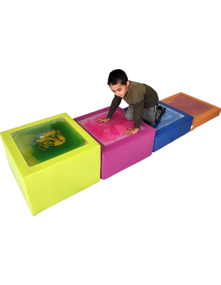 Conjunto de Bloques Sensoriales de Foam – Apilables y Seguros