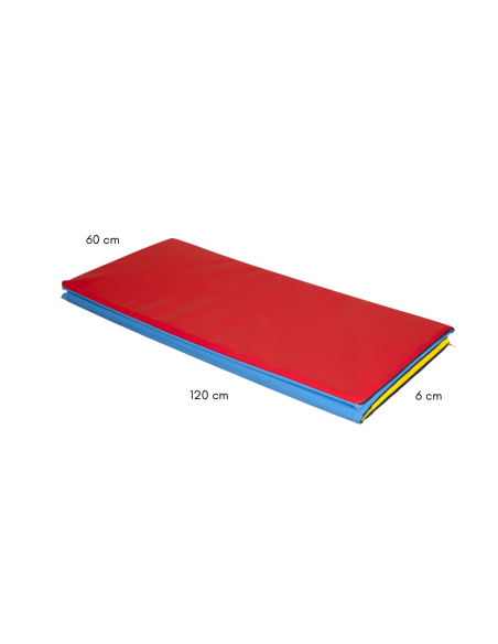 Colchoneta Infantil Tricolor 180x120x2 cm | Higiénica y Segura