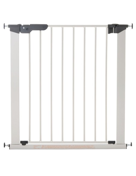 Barrera de Seguridad Premier BabyDan Plata - Protección para tu Bebé