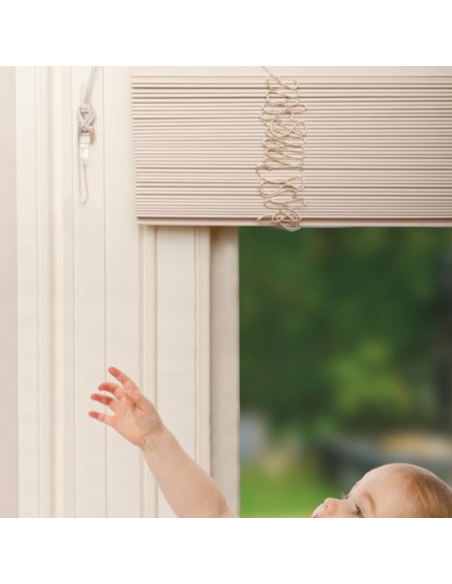Pack 4 Recoge Cordones para Cortinas y Estores - Seguridad Infantil