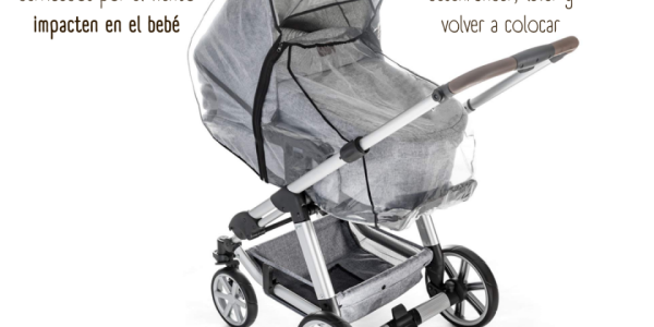 Burbujas para lluvia y viento, como protegen a tu bebé y a la tapicería de tu coche